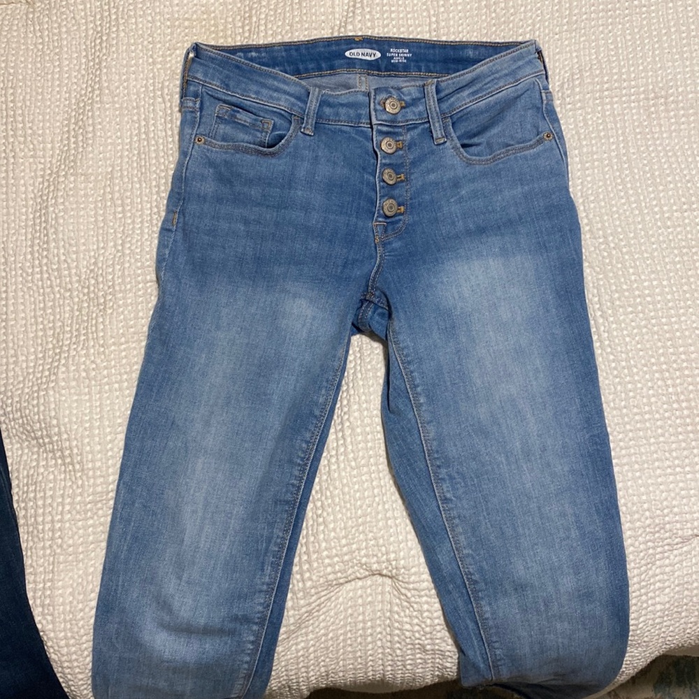 Rockstar Mid Rise Old Navy Jeans